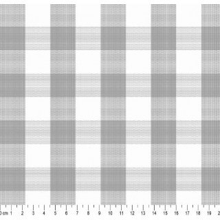 Tecido Fio Tinto Xadrez 30XM cor - 1074 (Cinza)